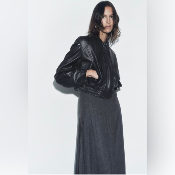 Zara asymmetric box pleat skirt limited edition - Picture 6 of 9